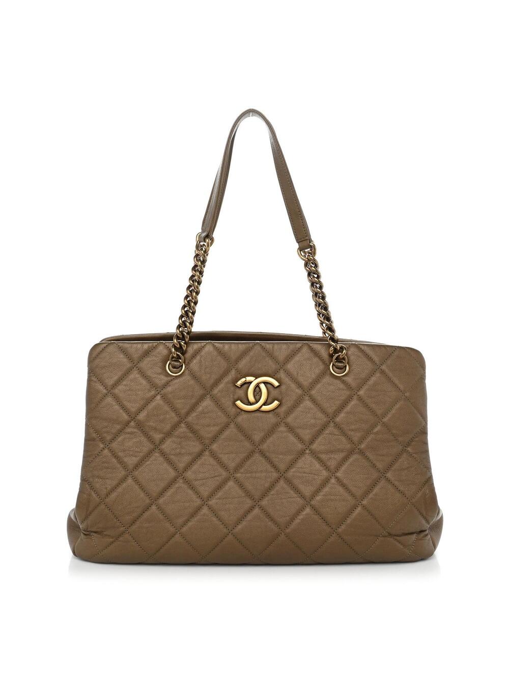 Chanel Metallic Calfskin Quilted Large #343004C19B